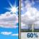 Labor Day: Showers and thunderstorms likely after 1pm. Mostly sunny, with a high near 90. Heat index values as high as 103. South wind 3 to 8 mph. Chance of precipitation is 60%. New rainfall amounts between a tenth and quarter of an inch possible. Labor Day: Mostly Sunny then Showers And Thunderstorms Likely