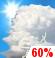 Today: Showers and thunderstorms likely. Partly sunny, with a high near 76. East wind 14 to 17 mph, with gusts as high as 26 mph. Chance of precipitation is 60%. New rainfall amounts between a half and three quarters of an inch possible. Today: Showers And Thunderstorms Likely